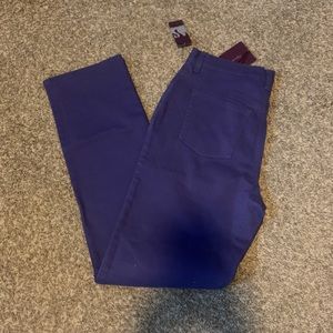 Size 10 long Gloria Vanderbilt purple jeans